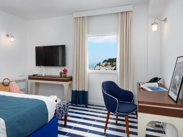 Villa Lia Hotel Capri : photo 1 de la chambre suite deluxe avec bain à remous - vue sur mer