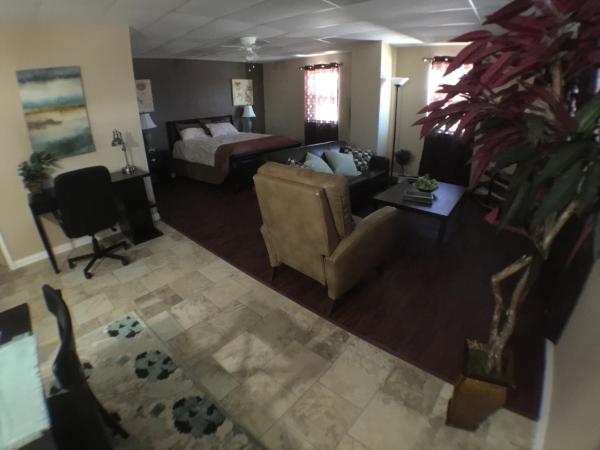 Austin Motor Inn : photo 4 de la chambre suite lit queen-size deluxe