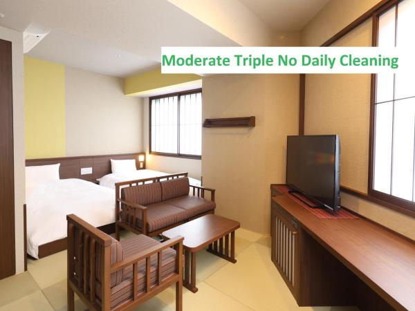 Onyado Nono Asakusa Bettei Hot Spring : photo 1 de la chambre moderate triple room - no daily cleaning