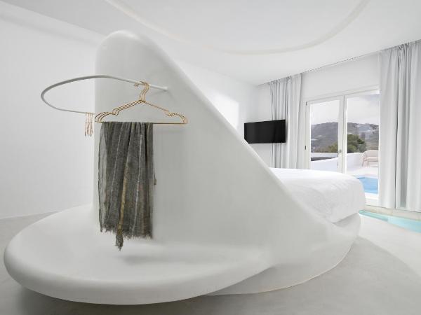 Million Stars Mykonos : photo 2 de la chambre suite aquatique topaz riviera avec piscine privée