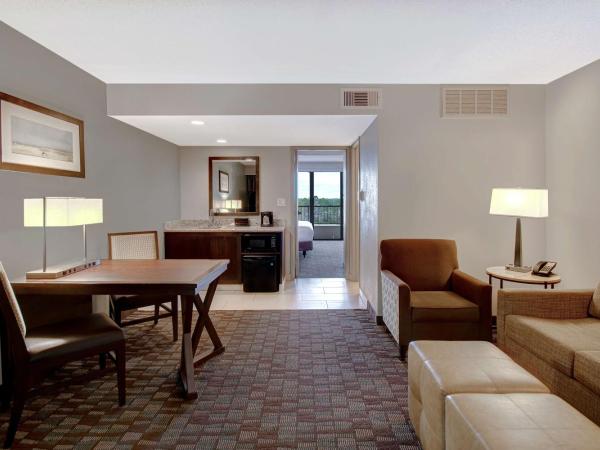 Embassy Suites by Hilton Jacksonville Baymeadows : photo 1 de la chambre chambre lit king-size avec balcon - non-fumeurs