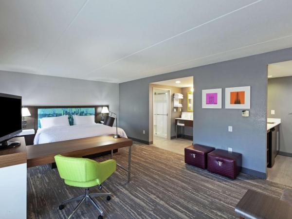 Hampton Inn & Suites Houston-Bush Intercontinental Airport : photo 1 de la chambre suite studio lit king-size - non-fumeurs