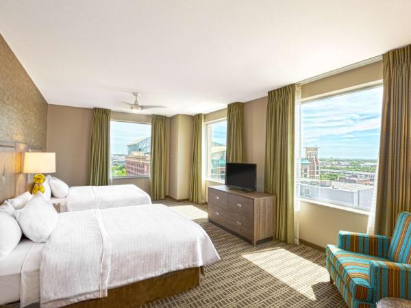 Homewood Suites by Hilton Houston Downtown : photo 1 de la chambre suite 1 chambre avec 2 lits queen-size - non-fumeurs