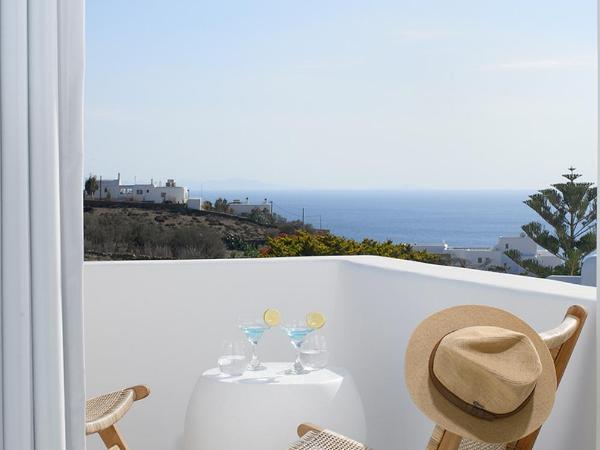 Million Stars Mykonos : photo 4 de la chambre suite voyage de noces - vue sur mer