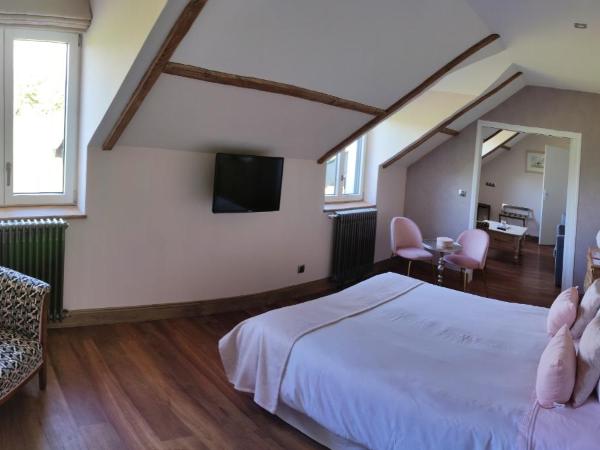 Domaine du Clos Fleuri - Spa : photo 7 de la chambre suite standard avec vue sur la mer