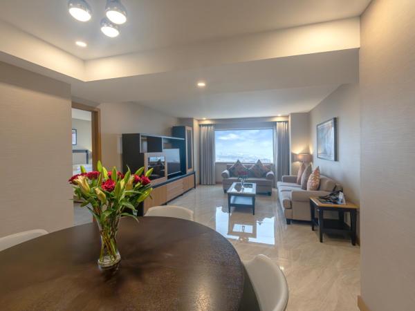 Hyatt Regency Galleria Residence Dubai : photo 1 de la chambre appartement familial deluxe avec 3 chambres et cuisine (10 % de réduction sur les soins spa)