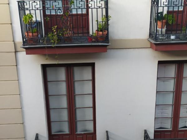 Pensión Manoli : photo 4 de la chambre chambre lits jumeaux standard avec salle de bains commune