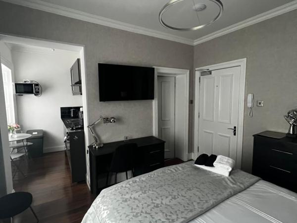 Amani Apartments - Glasgow City Centre : photo 3 de la chambre studio lit king-size deluxe