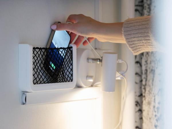 Backpackers Göteborg : photo 2 de la chambre chambre lits jumeaux avec salle de bains commune