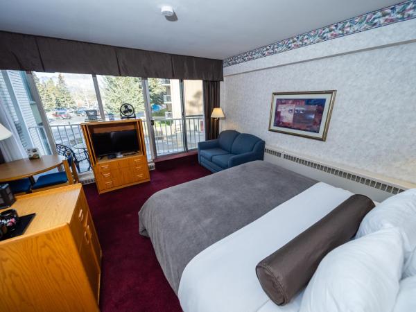 Bow View Lodge : photo 2 de la chambre chambre lit king-size - vue sur montagne