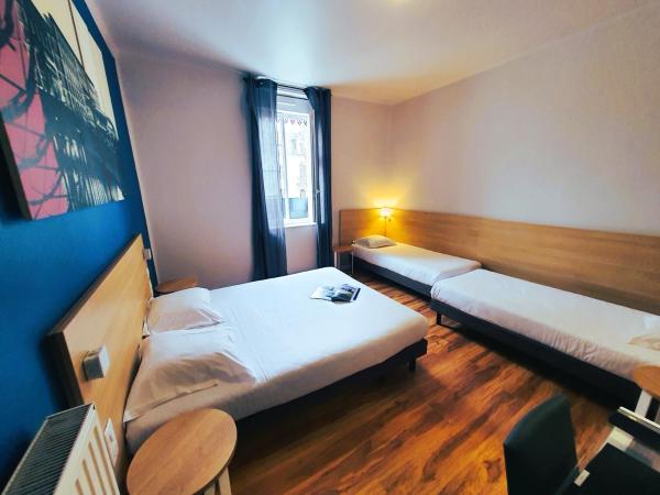 Hôtel de la Gare - Restaurant Bistro Quai : photo 4 de la chambre chambre familiale