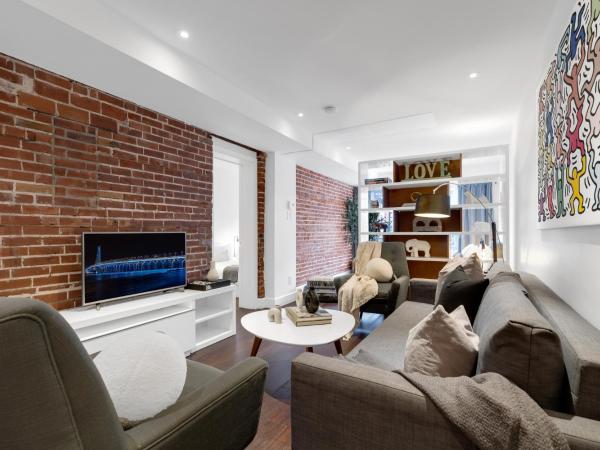 Liv MTL Soho : photo 9 de la chambre soho-6 | spacious 1br suite + rooftop bbq in downtown mtl
