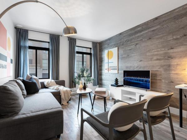 Liv MTL Urban : photo 1 de la chambre urban-1 | spacious big 2br suite downtown montreal