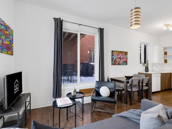 Liv MTL MTL : photo 2 de la chambre mtl-202 | spacious 1br suite + rooftop downtown mtl