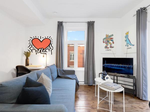 Liv MTL MTL : photo 7 de la chambre mtl-302 | spacious 1br suite + rooftop downtown mtl