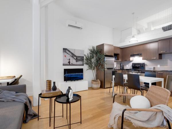 Liv MTL Main : photo 3 de la chambre main-204 | spacious 1br suite + mezzanine with ladder access