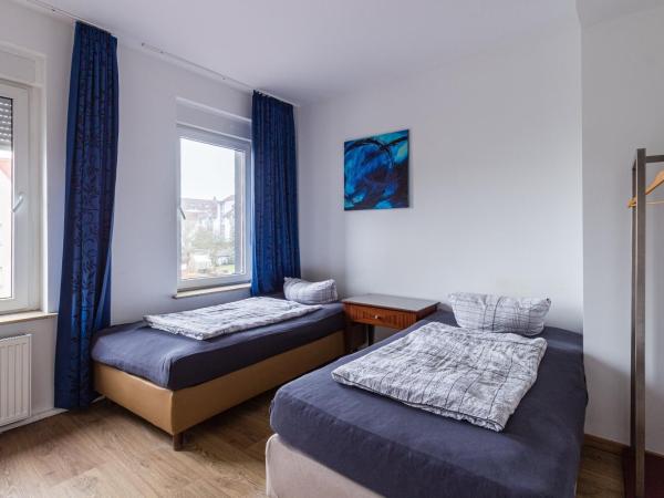 Pension für Monteure in Leipzig : photo 1 de la chambre chambre lits jumeaux standard