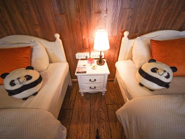 Chengdu Mix Hostel Courtyard Poshpacker (Wenshu Monastery) : photo 4 de la chambre chambre lits jumeaux confort