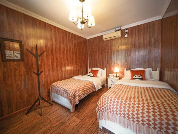 Chengdu Mix Hostel Courtyard Poshpacker (Wenshu Monastery) : photo 2 de la chambre chambre lits jumeaux confort