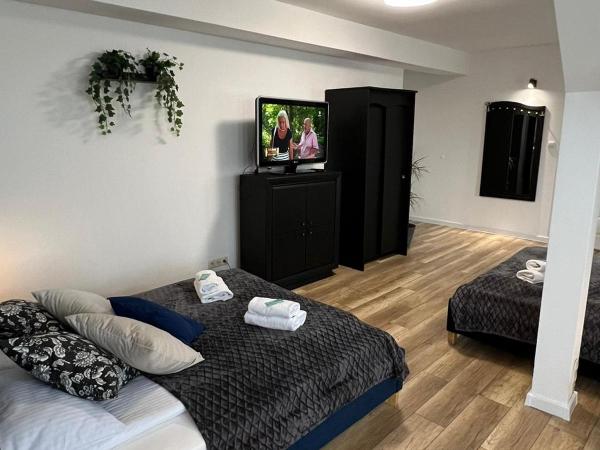 Great Polonia Wrocław Tumski : photo 3 de la chambre suite supérieure lit king-size