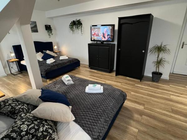 Great Polonia Wrocław Tumski : photo 8 de la chambre suite supérieure lit king-size