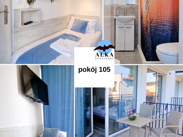 Pensjonat Alka : photo 1 de la chambre petite chambre lits jumeaux