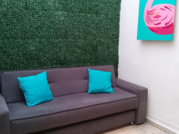 Hotel Downtown Merida : photo 4 de la chambre chambre double deluxe (2 adultes + 1 enfant)