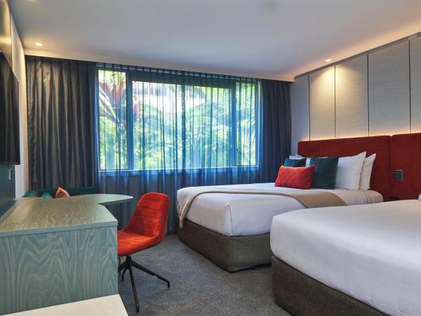 Millennium Hotel Rotorua : photo 1 de la chambre chambre supérieure avec 2 lits queen-size