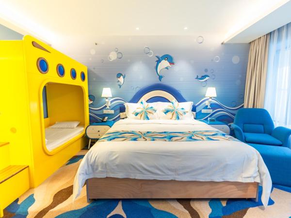 Shanghai Haichang Ocean Park Resort Hotel : photo 1 de la chambre dolphin family queen room