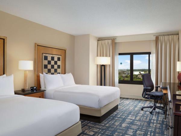 Hilton Orlando Lake Buena Vista - Disney Springs™ Area : photo 1 de la chambre chambre avec 2 lits doubles - vue sur disney world