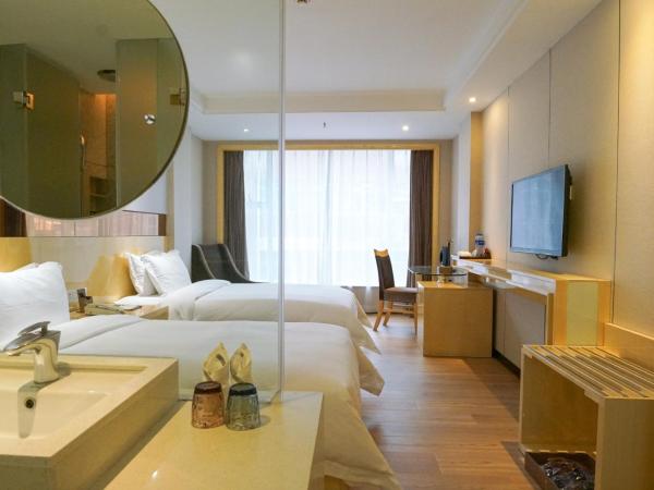 Paco Hotel Ouzhuang Metro Guangzhou-Free shuttle to Canton fair : photo 2 de la chambre chambre affaires lits jumeaux