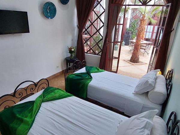 Riad Ramzi : photo 2 de la chambre chambre lits jumeaux standard