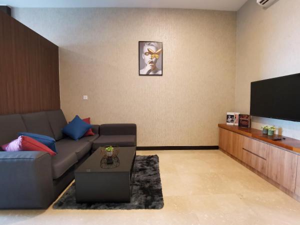 Attic Home Melaka Silverscape Residence & Jonker : photo 5 de la chambre deluxe king studio (private bathtub and city view)