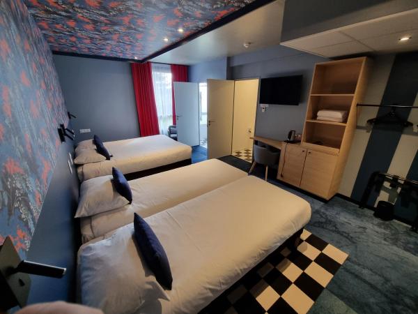 ibis Styles Dijon Sud Domaine De Beauregard 21600 Longvic : photo 2 de la chambre chambre familiale