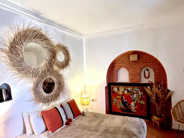 Riad Lauriers Blancs : photo 4 de la chambre chambre double supérieure amber