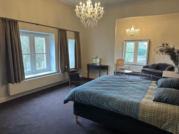 Leyselebeke Castle : photo 10 de la chambre suite - vue sur jardin