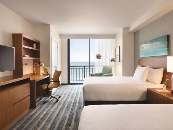 Hyatt House Virginia Beach / Oceanfront : photo 4 de la chambre suite 1 chambre avec 2 lits queen-size - côté océan