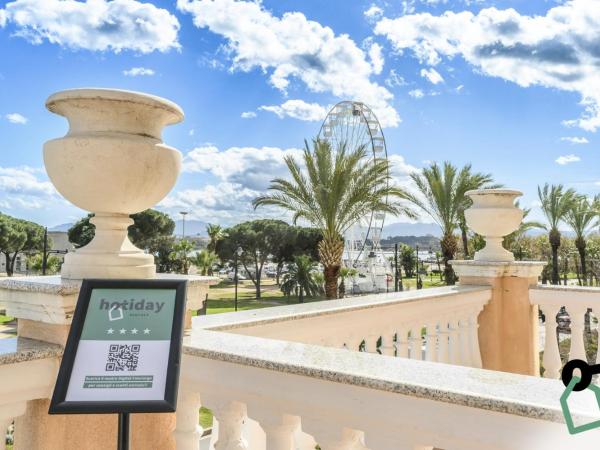 HOTIDAY Hotel Olbia : photo 9 de la chambre chambre double - vue sur mer