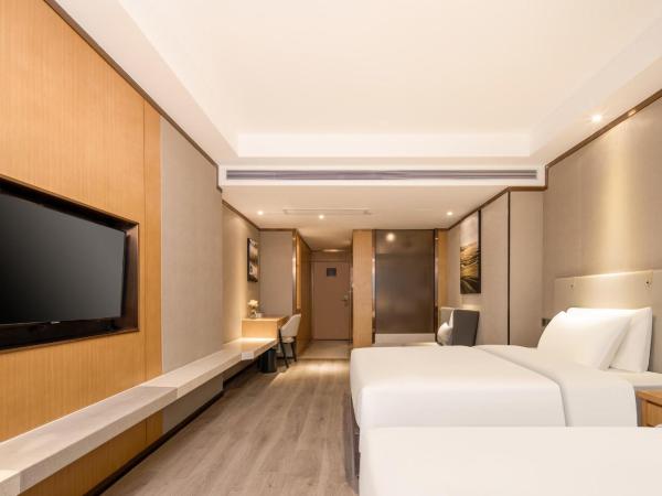 Atour X Hotel Wuxi Sanyang Plaza Zhongshan Road : photo 2 de la chambre chambre lits jumeaux supérieure