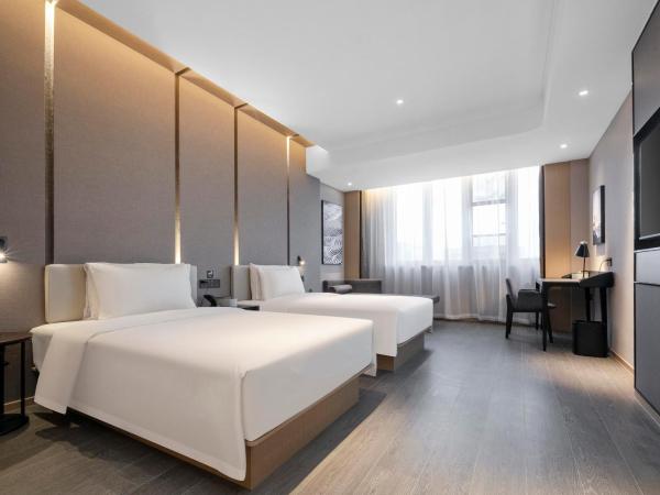 Atour Hotel Ningbo Zhenhai New City : photo 3 de la chambre jimu twin room with lake view
