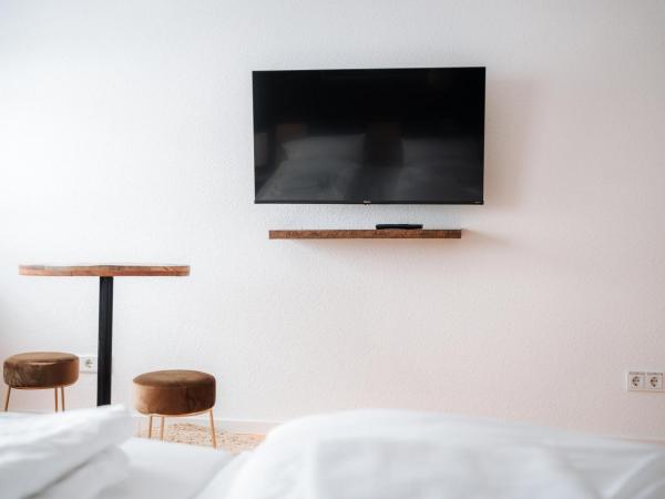 Hostel Mannheim : photo 2 de la chambre chambre double ou lits jumeaux avec salle de bains commune