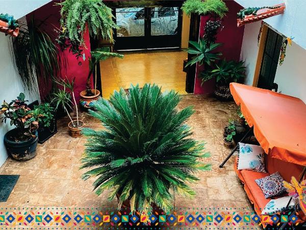 #1-Rooftop Garden-7 Bedrooms-9 Beds-3 Kitchens : photo 1 de la chambre chambre double - vue sur parc