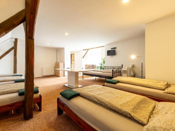 Hostel u Arény : photo 2 de la chambre chambre familiale avec salle de bains