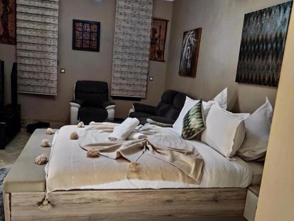 Villa Ghali de Luxe & Golf : photo 7 de la chambre chambre deluxe (2 adultes + 1 enfant)