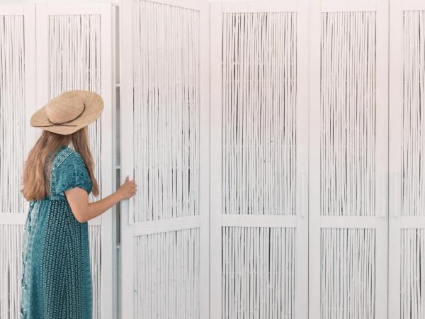 Villa Konstantin : photo 8 de la chambre chambre quadruple supérieure avec terrasse - vue sur jardin