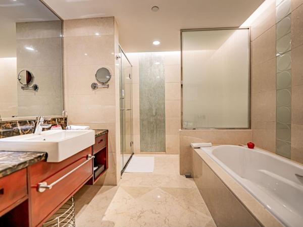 Soluxe Hotel Guangzhou - Overseas Buyers Registration Service&Canton Fair Free Shuttle Bus 15 Oct to 04 Nov : photo 3 de la chambre chambre lits jumeaux supérieure - vue sur jardin