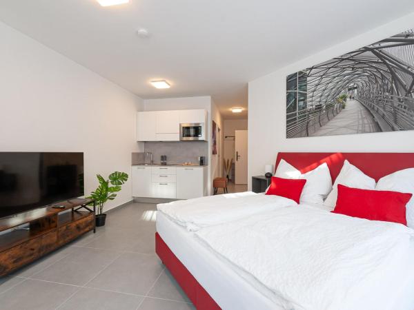 Grazora Living Apartments : photo 4 de la chambre chambre lit king-size supérieure