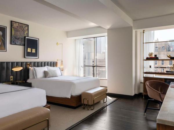 Thompson Dallas, by Hyatt : photo 1 de la chambre chambre avec 2 grands lits queen-size