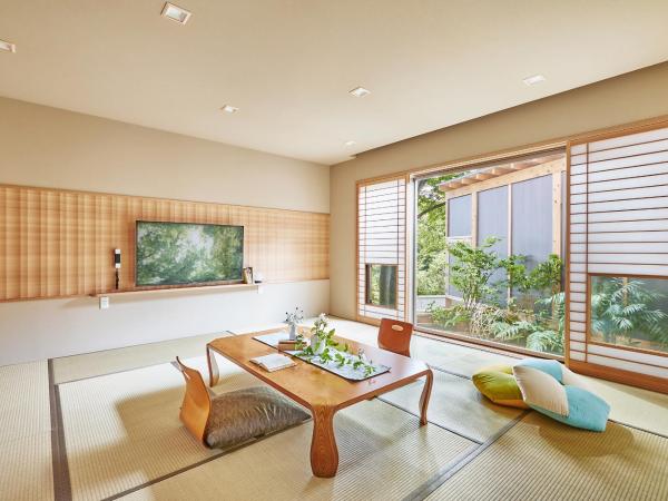 Arima Onsen Motoyu Ryuusenkaku : photo 1 de la chambre japanese style family suite 73sqm with open-air bath - non smoking