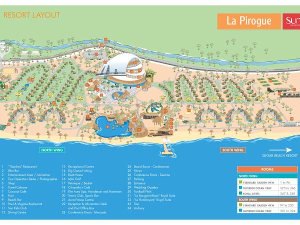 La Pirogue Mauritius : photo 9 de la chambre bungalow jardin